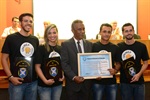 Trabalhos que ficaram entre a quarta e a décima colocações também receberam certificados da Câmara