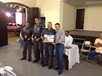 Entrega de moção à Policia Militar e Guarda Civil em Ártemis 