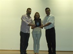 Entrega moção aos organizadores da 10ª Olimpíada da 3ª Idade