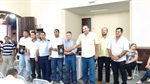 Entrega de moção à Policia Militar e Guarda Civil em Ártemis 