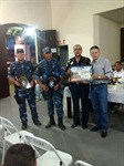 Entrega de moção à Policia Militar e Guarda Civil em Ártemis 