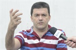 André Bandeira concedendo entrevista à TV Câmara