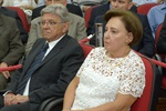 Borges e esposa