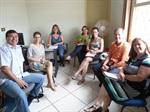 Pedro Kawai durante visita as entidades sociais de Piracicaba