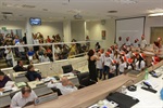 Apresentação ocorreu na 72ª reunião ordinária, a última de 2014