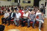 Parlamentares, funcionários e estagiários prestigiaram grupo musical