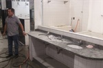 Vereador acompanhou andamento das obras nesta quinta-feira