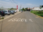 Imediações da escola receberam sinalização de trânsito após pedido de Moschini