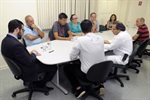 Erler, Gilmar Rotta, Pedro Kawai, Moschini e diretores da Câmara acompanharam a apresentação