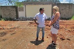 Paiva conversou com síndica do condomínio Del Giardino, Nereide Prezotto