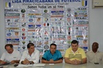 Diretoria da LPF apresentou projetos na sede do SindBan à imprensa