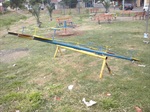 Chico Almeida acompanha obras de praça no  Algodoal
