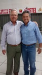 José Coral e o vereador Dirceu Alves