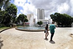 Frequentadores da praça procuraram gabinete do parlamentar