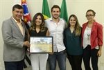 Maria recebeu de Kawai moção de aplausos pelo feito obtido na Argentina