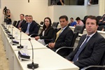 Diretores da Raízen, Juliano Prado e Antonio Alberto Stuchi receberam homenagem