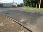 Rua recapeada no bairro Santa Rosa 