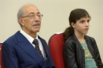 Eduardo Daruge e sua filha Maria Eduarda