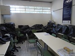 Gilmar Rotta visita escola estadual "Dr. Samuel de Castro Neves"