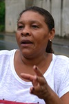 Dona Cícera: "São frequentes os acidentes, principalmente com motos".
