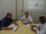 Samaritano em reunião com Jorge Akira