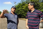 Morador José Renato Sampaio: "Nos dias de chuva a situação complica".