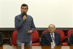 O vereador Pedro Kawai 