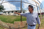 Campo de futebol de areia ao lado do PSF Boa Esperança I