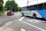 As vias estão sinalizadas, porém motoristas infratores desrespeitam as placas e provocam acidentes, principalmente nos horários de pico
