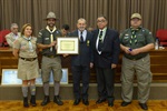 Reunião Solene em homenagem ao Dia do Escoteiro 