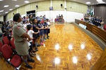 Reunião Solene em homenagem ao Dia do Escoteiro 