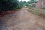 Antes, lama tomava conta da rua dos Gaviões, no bairro Chapadão