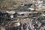 Fotos tiradas em agosto de 2014 mostram a situação do terreno na época