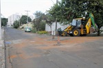 Parlamentar conferiu as obras no bairro na semana passada
