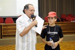 Alunos da Escola Estadual Catharina Casale Padovani estiveram na Câmara