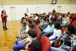 Alunos da Escola Estadual Catharina Casale Padovani estiveram na Câmara