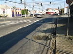 Operação tapa-buracos na avenida Rui Barbosa, 741 - Vila Rezende - antes da solicitação