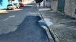 Finalmente, valeta é consertada no Jardim São Paulo (depois)