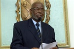 O ex-presidente da Câmara Antônio Messias Galdino, vereador da legislatura 1973-1976, em discurso durante a cerimônia