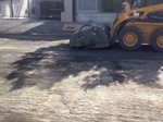 Obra na avenida Barão de Piracicamirim 