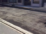 Obra na avenida Barão de Piracicamirim 