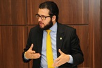 Presidente da Câmara de Vereadores, Matheus Erler (PSC)