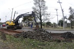 Obra de recapeamento asfáltico no acesso aos bairros Pacaembu e Jardim Maria