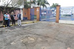 Entrada da Creche Lygia Amaral Gobbin