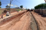 Mesa Diretora vistoria obra contra alagamentos na região do Shopping