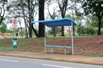 José Lopes é atendido em pedido de ponto de ônibus em Santa Terezinha
