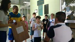 Bandeira e Erler recebem alunos do Colégio Anglo Cidade Alta