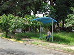 Ponto de ônibus na rua São Tomaz de Aquino - depois da solicitação