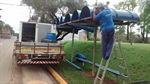Instalação de cobertura e bancos no ponto de ônibus do Campestre 