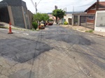 Obra no bairro no Castelinho 